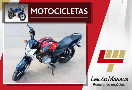 <center><big><b>LEILÃO de MOTOCICLETAS</b></center> <center></big>Recuperados de Financiamento<br>Bradesco </center>