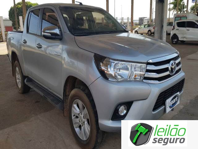 LOTE 019 TOYOTA/HILUX CD SRV 2.8 D-4D TURBO 2017